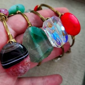 Bourbon and Bowties bracelets